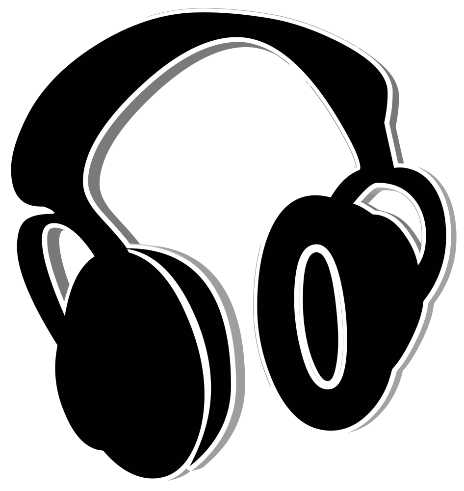 OnlineLabels Clip Art - Headphones Icon
